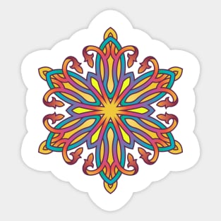 MANDALA T-SHIRT MANDALA 043 Sticker